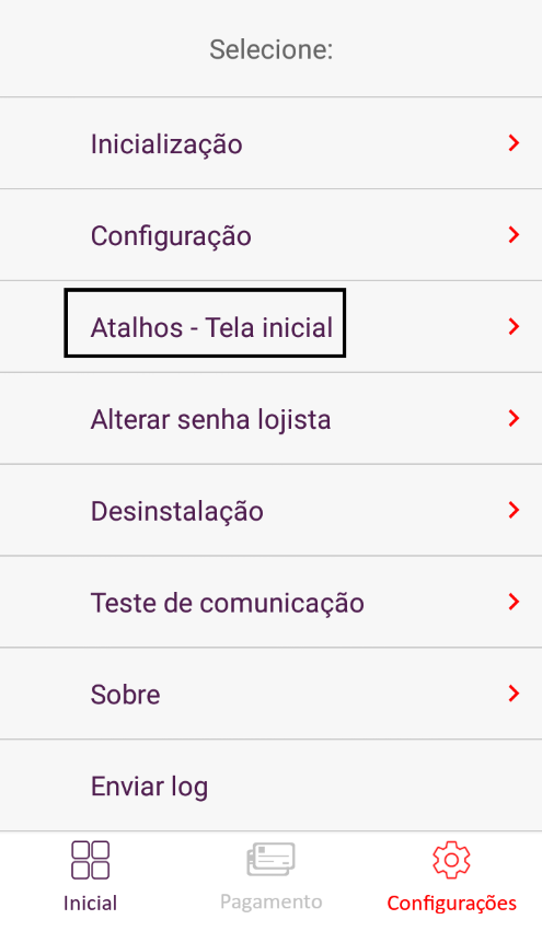 Prioridade-Atalhos